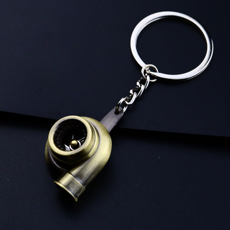Wholesale Automobile Modification Turbocharged Zinc Alloy Keychain
